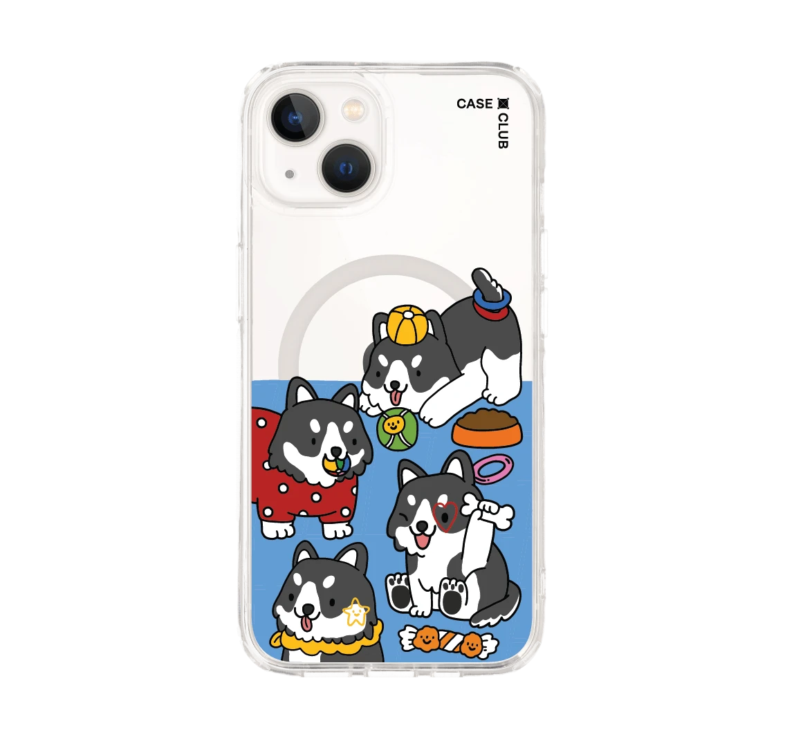 ฮัสกี้สุดป่วนกับของเล่นคู่ใจ